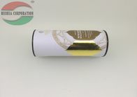 Tubo movible antioxidante del papel de Kraft de la tapa del metal que empaqueta para el café