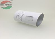 Envases de papel del cilindro/tubo de cartulina blanco para el empaquetado de la botella de cristal