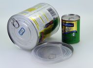 La prueba EZ del aire abre las latas compuestas de papel del arroz recicló la ronda, empaquetado del tubo del regalo