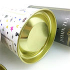 La impresión de CMYK recicló las latas compuestas de papel/el tubo de empaquetado de la lata del té