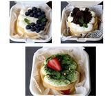 Envases de comida de empaquetado de la preparación de la comida de la torta de la hamburguesa de la fruta Bento Box Takeaway disponible