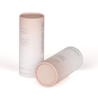 Tubo de papel cilíndrico que empaqueta la tapa de grabación en relieve respetuosa del medio ambiente flexible del logotipo del FDA