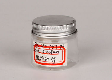 Aluminum Cap Clear Pet Jars Small Plasic For Cosmetic Packaging
