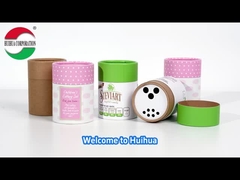 Tubo de papel con tapa de batidora