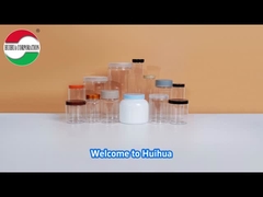 Botella de plástico PET