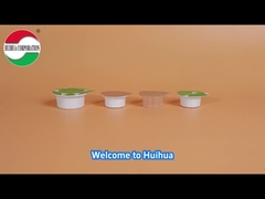 Tazas de plástico de grado alimenticio 6 oz de material de PP fábrica logotipo personalizable tazas de yogur griego helado de frutas