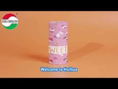 Tubos de papel con cerradura a prueba de niños