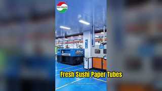 tubo de papel para sushi