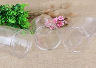 PET Tube Cans Clear Pet Jars Aluminum Easy Open End For Tea / Coffee