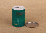 El papel de encargo de etiquetado fácil de abrir de la sal puede tubo de empaquetado con el top de la coctelera