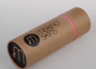 Tubo de papel de encargo de la impresión de CMYK que empaqueta para la comida, ropa, cosméticos