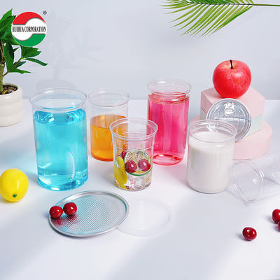 Cylinder Clear PET Jars