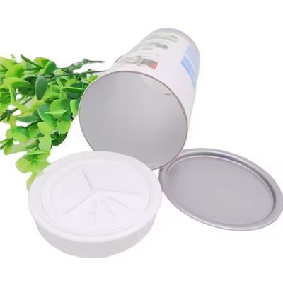 Customized Paper Composite Can with 4 Color Offset Printing and 52mm to 126mm Diameter for Food Packaging