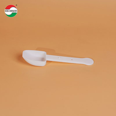 Wholesale Foldable White PP 10ML Solid State Dual-Use Food Grade Plastic Scoop Measuring Scoop