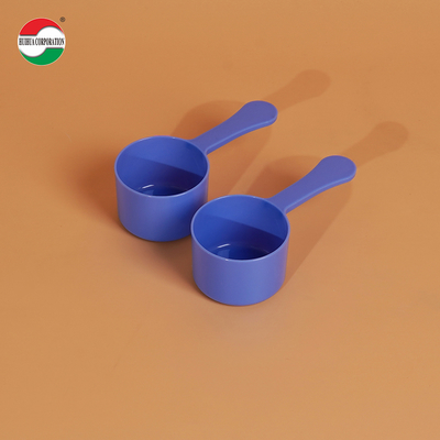 20g Food Grade Biodegradable Measuring Food Short Handle Small Scoop PP Custom Plastic Spoons