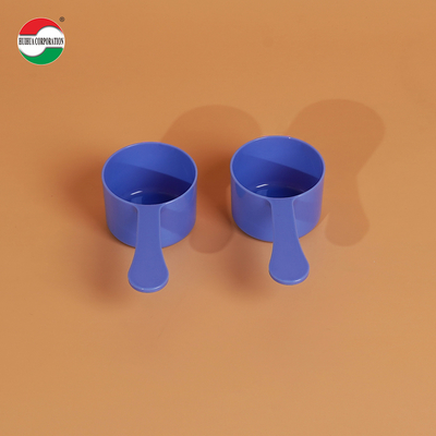 20g Food Grade Biodegradable Measuring Food Short Handle Small Scoop PP Custom Plastic Spoons