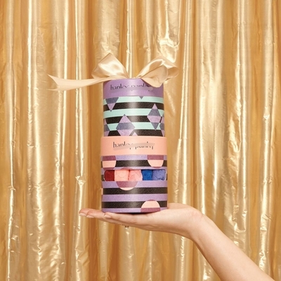 Luxury Custom Kraft White Cardboard Paper Tube Gift with Gold Foil Stamping for Cylinder Paper Box Container Christmas Gift Toy