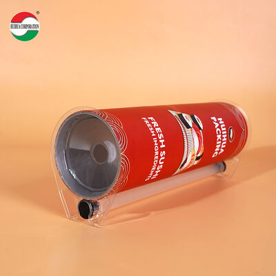Bio-degradable and Recyclable Sushi Push Tube with Customized Logo for Food Grade Pushup Paper Tube Packaging