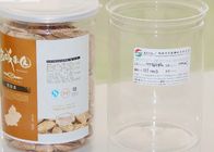 900Ml modificó las latas para requisitos particulares vacías transparentes con las tapas/el envase de plástico del animal doméstico