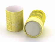 El papel de Kraft cilíndrico elegante impreso logotipo puede empaquetando para el té/el té de la fruta/el té de la flor/el polvo de Ntrition