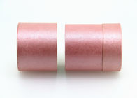 Bote de empaquetado modificado para requisitos particulares del té del tubo reutilizable rosado del papel con SGS FDA