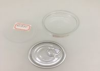 el cilindro del plástico transparente 100ml para la fruta/la nuez secas BPA libera la prueba del escape