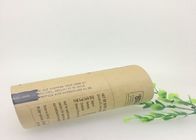 Tubo ambiental y reutilizable del papel de Kraft para el empaquetado esencial de la botella de aceite de cáñamo