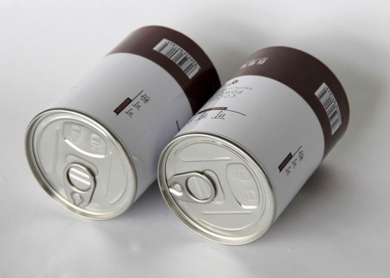 Eco Friendly Long Shipping Mailing Paper Brown Cardboard Tube Biodegradable Poster Packaging Tubes with aluminum lid and Plastic Lids