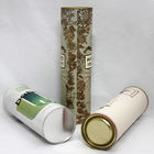 Tubo de sellado de plata modificado para requisitos particulares que empaqueta, latas del papel de Kraft de la tapa movible de la lata del papel de botella de vino