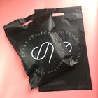 Matte Black Poly Mailing Packaging empaqueta para el paquete de la ropa