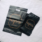 Matte Black Poly Mailing Packaging empaqueta para el paquete de la ropa