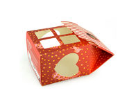 Cajas de regalo de empaquetado de papel de la cartulina de categoría alimenticia biodegradable respetuosa del medio ambiente