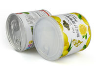 Latas compuestas de papel delicadas, tubo respetuoso del medio ambiente del acondicionamiento de los alimentos