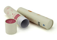 Peso ligero colorido de la impresión de los tubos de papel de encargo cosméticos reciclables