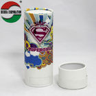Botella cosmética que empaqueta los tubos blancos perfectos SGS-FDA del papel de la cartulina que se encrespan