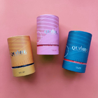Caja cosmética de empaquetado del tubo del papel de aceite esencial del tubo CMYK del perfume de lujo de encargo