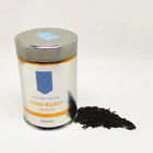 La placa de Bean Metal Food Safe Tin del café conserva el polvo del té que embala a Tin Cylinder