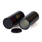 ODM Black Air - Tight Paper Composite Cans With Aluminum Easy Open End
