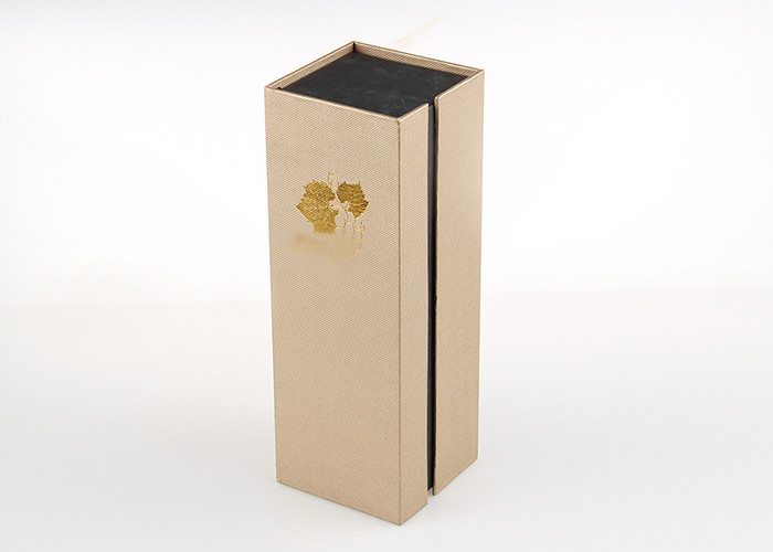 Cajas de regalo de empaquetado recicladas laminación magnética del papel del cierre para el vino de cristal