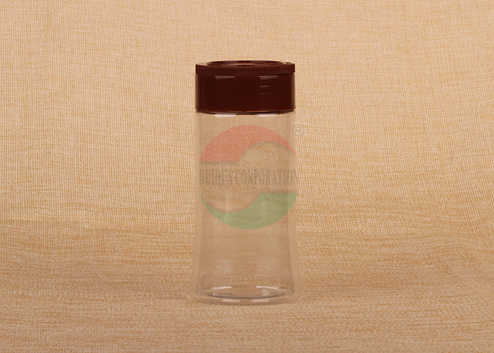 El ANIMAL DOMÉSTICO plástico vacío del SGS FDA puede con el tapón de tuerca para la sal/las especias y la comida