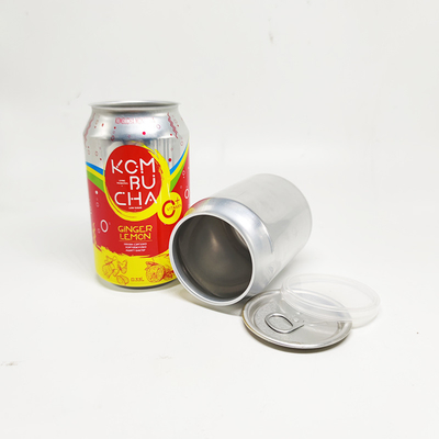 Las latas de bebida de aluminio 500ML con los extremos abiertos fáciles adelgazan la poder de aluminio lisa