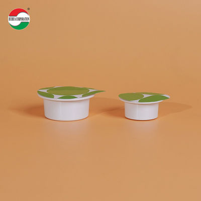 Taza de plástico PP de pequeña capacidad personalizada OEM hecha en China para mascarilla con etiqueta de impresión OEM