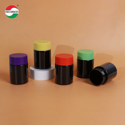Muestras gratuitas disponibles para la consideración de la botella de lata de PET transparente de 360ML para té, alimentos secos, café, cosméticos y regalos