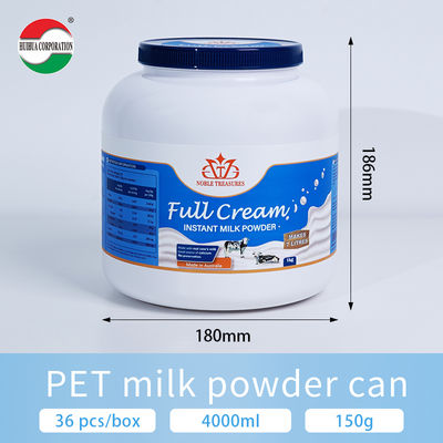 PET Bottle Wide Mouth Plastic Jars Protein Powder Bottle Milk Powder Pet Powder