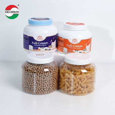 1200ml 2000ml 2200ml 4000ml Food Dietary Milk Powder Protein Powder Bottle Container Packaging Jar Color Customized