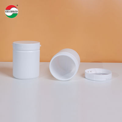 1250ML cilindro de plástico transparente reciclable y a prueba de humedad para botellas de HDPE productos nutricionales para la salud HMD1250-96