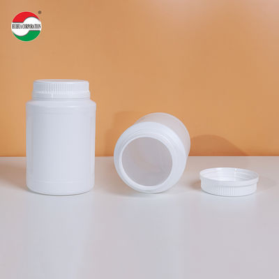 2000ML cilindro de plástico transparente para botellas de HDPE reciclable y a prueba de humedad para productos nutricionales de salud HMD2000-138