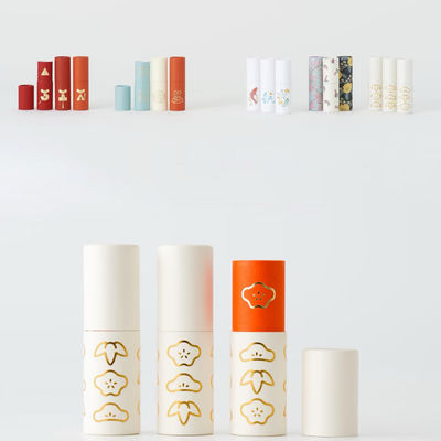 Custom Printed Round Kraft Cardboard Cylinder Wholesale Paper Tube Packaging