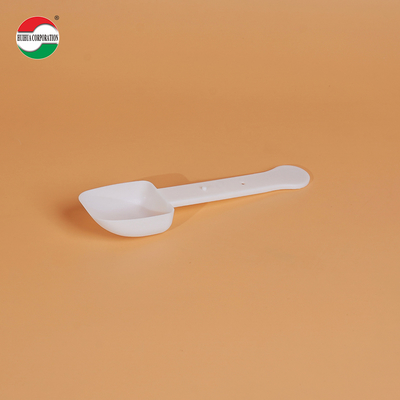 Wholesale Foldable White PP 10ML Solid State Dual-Use Food Grade Plastic Scoop Measuring Scoop
