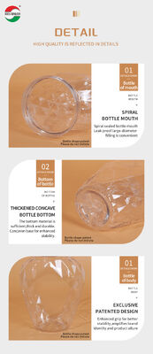 Cap Shape Style Color Custom PET Bottle Plastic Seal Smooth Screw Beverage Juice Milk Bottle Lid Cap Lids